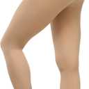 Fleece Lined Tights Women Sheer Warm Pantyhose Leggings Fake Translucent Thermal Winter Thick Tights for Dresses (Medium)