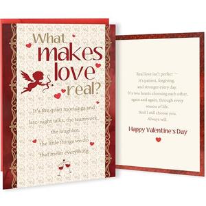 2 x Mcduldul Valentines Day Cards Gifts for Him Her | Funny Valentines Day Cards for Husband Wife |