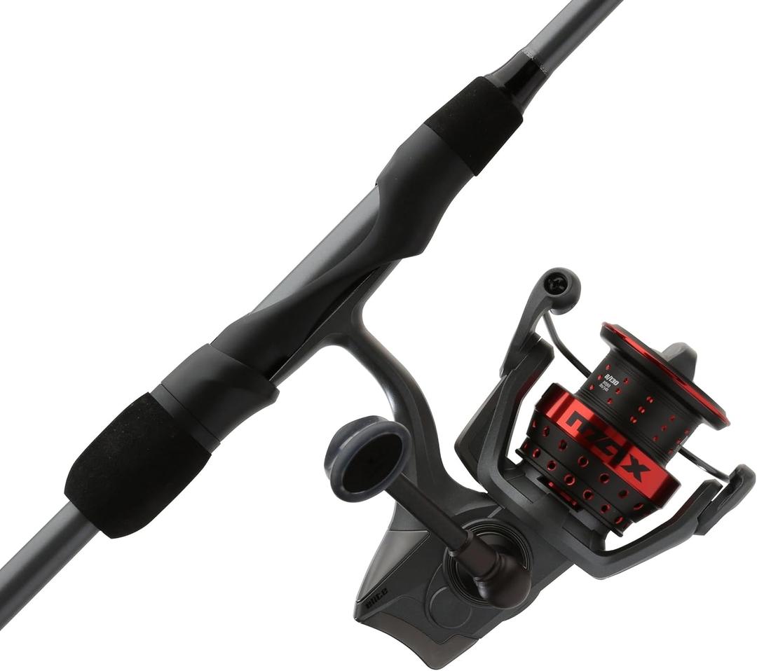 Abu Garcia Max Elite Spinning Reel and Fishing Rod Combo, 2500 Size Reel - 6'10" - Medium Light - 1pc