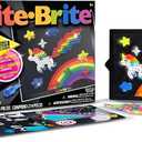 Lite Brite Classic, Favorite Retro Toy - Create Art with Light, STEM, Educational Learning, Holiday, Birthday, Gift, Boys, Kid, Toddler, Girls Age 4+