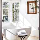 20"x30" Brushed Titanium Bathroom Mirror, Dark Grayish Brown Rounded Rectangle Wall Mirror with Metal Frame Hanging for Bathroom Entryway Vanity,Living Room,Bedroom,Vertical or Horizontal