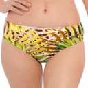 Fantasie Women's Standard Kabini Oasis Mid Rise Bikini Brief (Multi) XS
