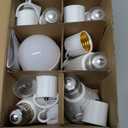 DEBAOBULB6 Pack Rechargeable Emergency Light Bulbs, Battery Powered LED Light Bulb 6000K Daylight E26 120 Volt 9W 60W Equivalent with 1200mAh for Home Power Outage Camping Hurricane