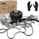 AW7168 Water Pump For Dodge Ram 1500 2500 3500 2003-2008, Durango 2004-2008, For Chrysler Aspen 2007-2008, Hemi Engine V8 5.7L 120-4370 53021380AM 43501
