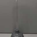 uxcell Plastic Handle Rubber Suction Cup Toilet Plunger Cleaning Tool Gray