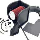 Cold Air Intake Kit High Performance Fit for Dodge Ram 1500 2009-2018;Fit for Ram 1500 Classic 5.7L V8 2019-2024(Black&Red)