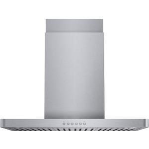 ONEEON 30" Range Hood - 900 CFM Stainless Steel Wall Mount Kitchen Exhaust with 4 Speed Fan, LED Lights, Push Button, Ultra-thin Body, Chimney Style Stove Vent Hood & Ducted Exhaust Vent