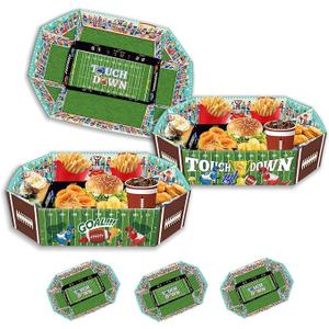 Football Tray 23.6x17 inch tailgate and sport events