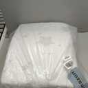 Pack and Play Mattress, 38x26 Memory Foam Pack N Play Mattresses Pad with Breathable Removable Cover, High Resilience Dual-Sided Soft & Firm Support Baby Mattress for Pack N Play (006-white)