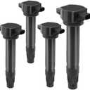 Ignition Coil Pack UF557 Set of 6 Compatible with Jeep Patriot Compass, Dodge Caliber Journey, Chrysler Cirrus Sebring 2.0L 2.4L L4 Replace# GN10346, 5C1644