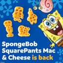 Kraft SpongeBob SquarePants Mac and Cheese, 4 Cups, for Easy Dinner or Dinner Sides, Original Flavor, No Artificial Flavors, Preservatives or Dyes, 1.9 oz (EXP 05/26/26)