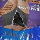 Always Discreet Boutique Incontinence and Postpartum Underwear for Women, Maximum Protection, Small/Medium, Black, 20 Count