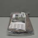 LAMIT Sheer Linen Curtains 63 Inch for Bedroom, Light Filtering Country Decor Semi Sheer Farmhouse Boho Curtains Back Tab and Rod Pocket Living Room Panels, Taupe, 2 Panels, 52 x 63 Inch