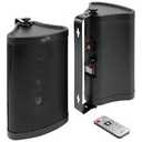 iLive - Patio+ Bluetooth Indoor/Outdoor Water-Resistant Speakers (Pair) - Black
