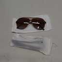 livho Trendy Polarized Aviator Sunglasses Women Men, Retro Sun Glasses for Women Men 2025, Oversized UV Protection Shades (Tortoise Brown + Black/Grey)