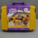 Kinetic Sand, Construction Site Folding Sandbox with 2lbs Play Sand & Toy Truck, Sensory Toys for Kids Ages 3 and up