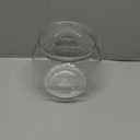 Geelin 1 Gallon Plastic Fish Tank Large Bowl Shatterproof with Crystal Clear Clarity for Terrarium, Flower Vase Centerpiece Gift for Fish Lovers (Round)