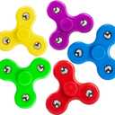 YOLOPLUS+ 4 Pcs Fidget Spinner Toys for Kids,Mini Size Hand Fidget Toys Anxiety Stress Relief Reducer,Birthday Gifts Party Favor Easter Basket Stuffers for Kids Adults (2 Inch)