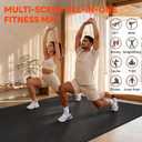 VTORY Extra Large Exercise Mat - 6'x4'/7'x5'/8'x5'/9'x5'/10'x5'x8mm