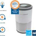 Tabletop Air Purifier for Home, Bedroom, Living Room | With True HEPA H13 Filter | ENERGY STAR Certified | Removes 99.97% of Dust, Smoke, Pollen, Mold, Bacteria & Viruses | For Rooms up to 1,000 Sq Ft