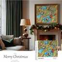 Jigsaw Puzzles for Adults, 1000 Pieces Ocean Park Puzzle, Cartoon Painting Challenging Puzzles for Family Activity Game Nights Gifts Fidget Stress Relief