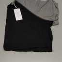 Aokosor Summer Tops for Women Casual 2025 Loose Fitting Outfits Workout (X-Large, The Black)
