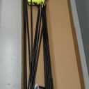 Franklin Sports Blackhawk Backyard Soccer Goal - Portable Pop Up Soccer Nets - Youth + Adult Folding Indoor + Outdoor Goals - Multiple Sizes + Colors (Optic Yellow)