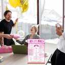 40th Birthday Party Decorations for Women, Sweet Pink Glitter in 1985 Birthday Decor Poster Acrylic Table Sign, 40th Birthday Party Supplies, Double-Sided