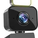 1080P 2K Full HD Webcam AF Web Camera Built in Adjustable Light Auto Focus Microphone USB Computer Camera Plug and Play for PC Desktop Laptop Video Calling Conferencing Live Streaming Recording