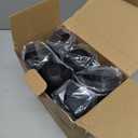 Flemoon [6 Pack] Outdoor Extension Cord Safety Cover with Waterproof Seal, Weatherproof Electrical Connection Box to Protect Outdoor Outlet, Plug, Socket, Christmas Holiday Decoration Light, Black