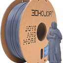 3DHoJor PLA Pro (Plus) Filament 1.75mm, 3D Printer Filament PLA+, Cardboard Spool 3D Printing Filament, Dimensional Accuracy +/- 0.03 mm, Grey, 1kg