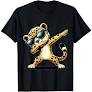 Dabbing Cheetah Sunglasses Cheetah Animal TShirt,Medium
