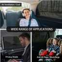 2Pack Car Window Shades Mesh Screen 27"x43", Universal Fit Most of Cars, Large SUV, Pickup, Sunshade for Car Camping UV Protection Breathable Mesh Baby Side Window Covers