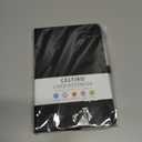 Blank Journal Notebook for Women & Men, 192 Pages College Blank Notebook for Writing Note Taking Work, 100 GSM Thick Paper Hardcover Leather Leather Sketchbook - Medium 8" x 5.7" (Dotted, Black)