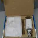 Tapo SolarCam 1080p Outdoor Wireless Security Camera - Battery Power with Solar, Person Detection, Subscription-Free Local Storage or Optional Cloud, Works with Alexa & Google Assistant, C402 KIT (White)