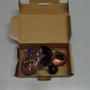 Temple Wind Chime, Red Copper Wind Chimes with 5 Bells, Feng Shui Wind Chimes for Home Yard Outdoor Decoration, A Great Memorial Wind Chime for Someone Who Loves Peace