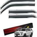 Rain Guards Compatible with Toyota 4Runner 2010-2023 2024 Side Window Deflectors Window Visors Out-Channel Guard Deflector Vent Visor-4pcs
