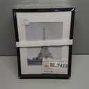 upsimples 11x14 Picture Frame Set of 5, Display Pictures 8x10 with Mat or 11x14 Without Mat, Wall Gallery Photo Frames, Black