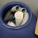 SWIMLINE HYDROTOOLS Complete Sand Filter System, 12" Tank - for Above-Ground Pools Up to 8,000 Gallons, Single Speed Pump, 0.3 THP, 1,980 GPH, 4-Way Multi-Port Valve, 42 lb Capacity