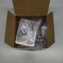 4 Pack 4-1/8 x 3-5/8 Black Antique Shelf Brackets Decorative L Cast Iron Shelf Bracket Brace Heavy Duty Wall Mounted Floating Rustic Vintage Baroque for Farmhouse DIY