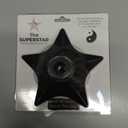 Superstar Self Standing Cane Tip has Non-Slip Heavy Duty Rubber Base to Prevent Slip, Cane Tips 3/4 inch Heavy Duty Replacement, 6-Inch Star Design for Superior Traction & Balance for Seniors (Black)