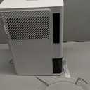 1200 sq.ft Rotary Dehumidifier 10 Pint Dehumidifier for Bedroom with Drain Hose,Never Frost,Ultra Quiet Small Portable Desiccant Dehumidifiers for Basement, Home, Bathroom, RV