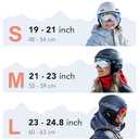 MOUNTALK Ultra-Lightweight Ski/Snowboard Helmet for Men,Women & Kids - Adjustable Fit,Meets ASTM Safety Standards - Perfect for Youth,Adults,Children, Snowboarding Gear & Accessories (S / 48-54 cm, Matte Navy Blue)