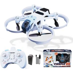 HISINGY Firefly EX Tiny Drones for Kids, Mini Micro Nano Indoor RC Quadcopter for Age 10-15 12-14 Boys,Kids Drone with 3 Speeds,Altitude Hold, 360Flip, Headless Mode,Long Flight Time