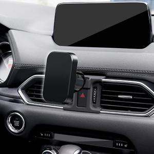 Car Phone Holder, Air Vent Phone Stand, Auto Dashboard Car Mount for Mazda CX5 2017 2018 2019 2020 2021 2022 2023 2024, Magnetic Navigation Bracket, for All Smartphone