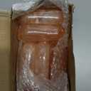 6 Pcs Flat Oval Massage Stone 3.5 x 1 x 2.6 Crystal Hand Carved Stone for Massages Therapy Himalayan Salt Massages Rocks Natural Pink Heated Warmer Stones for Spa Massage Salt and Sugar