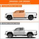 powoq Car Door Anti Kick Mat Compatible with 2024-2026 Toyota Tacoma Interior Anti Collision Mat Double Cab TPE Car Door Scuff Protectors Replacement for 2024-2026 Tacoma Accessories