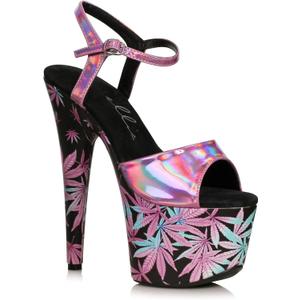 Ellie Shoes Women's 709-BAMBI-PNK-7 Platform, 7 Pink