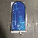 Chunful 2025 Halloween Ghost Mirror - 15" x 7.1" Hologram Ghost Mirror LED Haunted Spooky Decoration with Creepy Eyes for Halloween Wall Mantel, Indoor, Haunted House Decor(Classic Style)