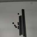 NICEYRIG 15mm Rod 8 Inch and 12 Inch, with M12 Thread Rod Connector Rod Cap Extend to 20 Inch Rods for Camera Shoulder Rig Support System - 189